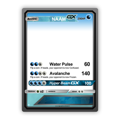 Ontwerp je eigen kaart! – Custom PokéCard