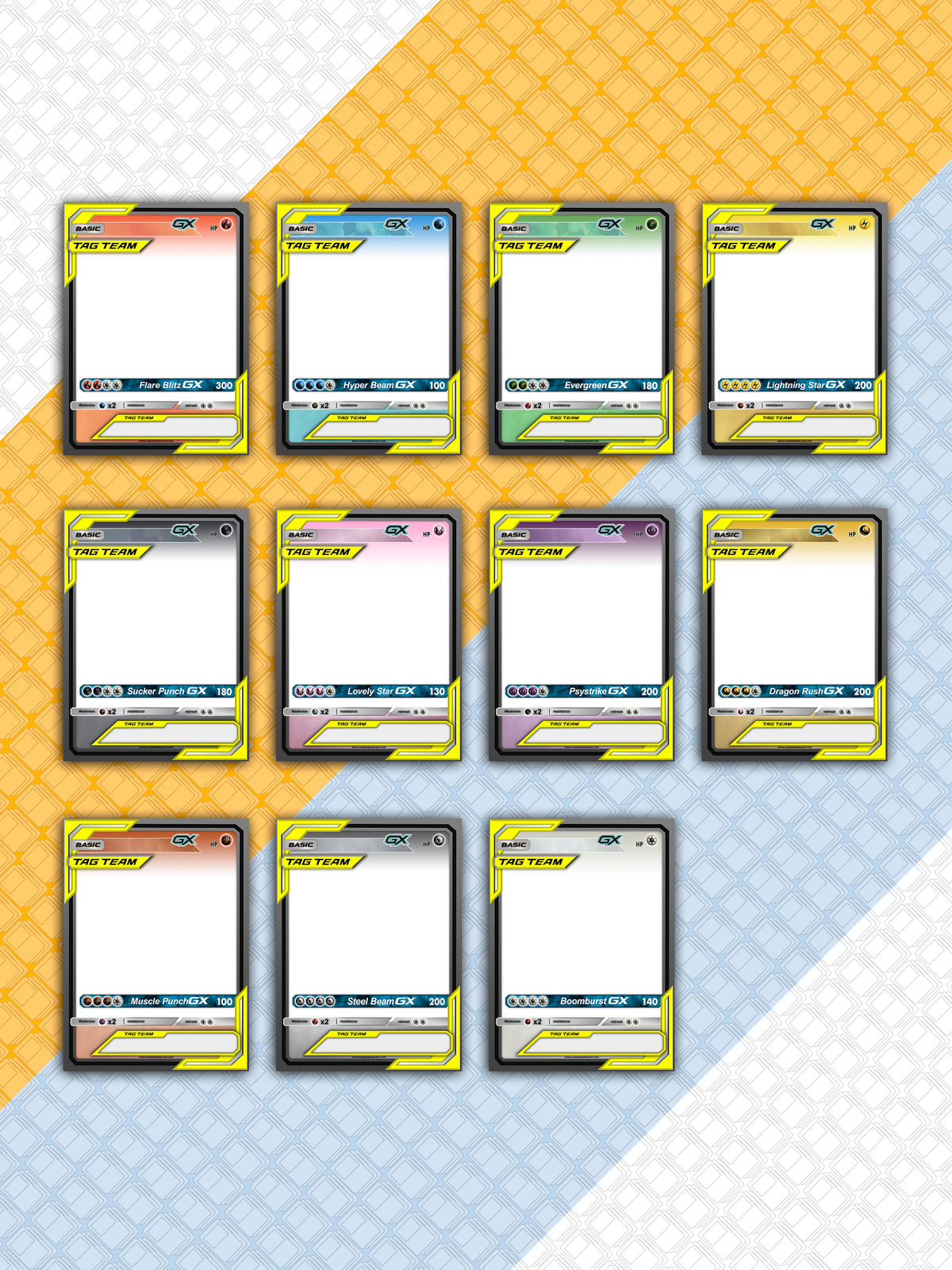 GX Tag Team Custom PokCard GX Tag Team Custom PokCard