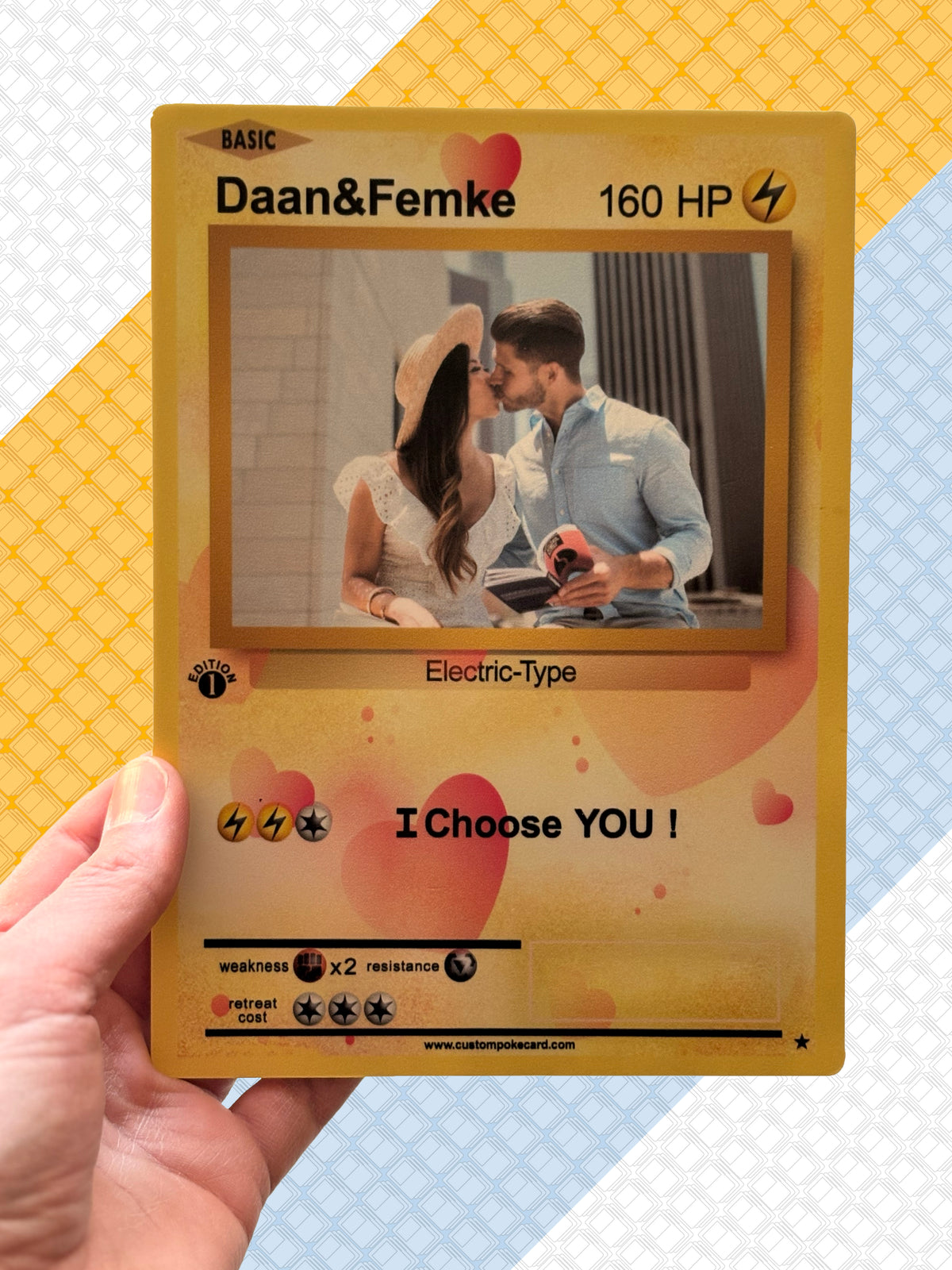 I Choose You Classic Custom PokCard I Choose You Classic Custom PokCard